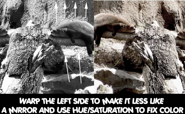 Creation of High and Dry: Step 5